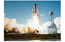 Last Space Shuttle Challenger Launch PHOTO Tragic Disaster