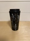Hot Or Cold Travel Cup Suger Skull/skeleton/Halloween💀 Glass/With Lid 16.5 Oz.