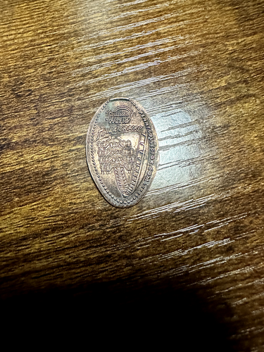 Holiday World Thunderbird Elongated Pressed Smashed Penny - 第 2/3 張圖片