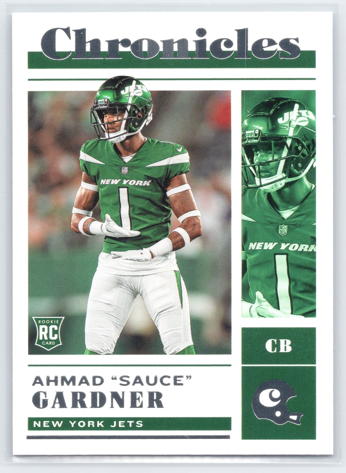 Ahmad "Sauce" Gardner - 2022 Panini Chronicles - Base #38 - Rookie - Jets