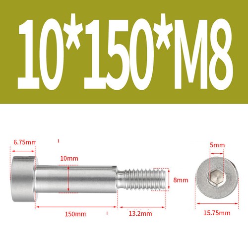 Tornillos de hombro de enchufe M6 M8 A2 llave Allen de acero inoxidable - Imagen 60 de 60