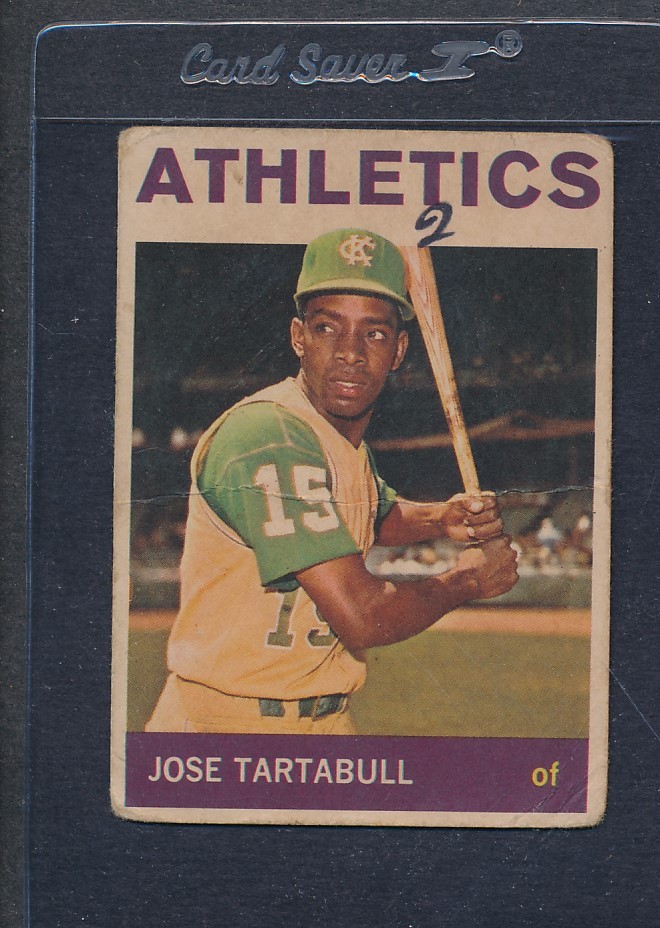 1964 Topps Venezuelan #276 Jose Tartabull Athletics Poor-Fair *127