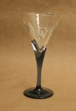 Courvoisier Cognac Bormioli Luigi SpA Italy Stemmed Glass Unleaded Cristalglass 