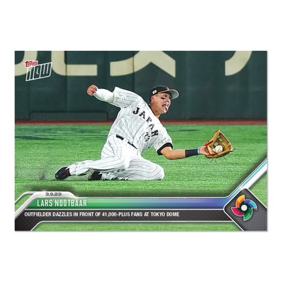 2023 Topps NOW MLB WORLD BASEBALL CLASSIC WBC-9 9 LARS 2023 Topps NOW MLB WORLD BASEBALL CLASSIC WBC-9 9 LARS