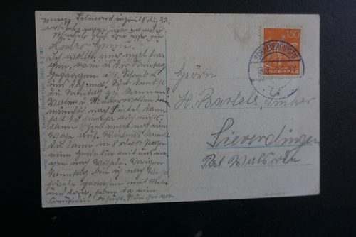 AK Schneverdingen Harburgerstraße 1922 - Bild 2 von 2