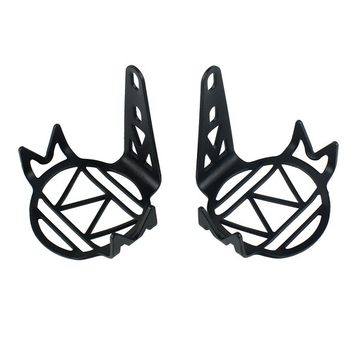 2X Motorcycle Auxiliary Fog Light Covers Protect Guard For R1200GS F800GS - Imagen 6 de 6