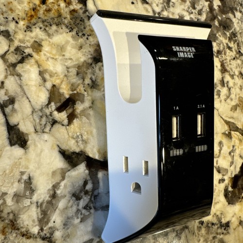 Sharper Image Outlet USB Plug Travel Plug Charge - Picture 2 of 6