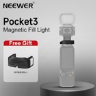 NEEWER M21 Lampe de Remplissage Magnétique Mini Lumière Vidéo pour DJI Pocket 3 Action Camera