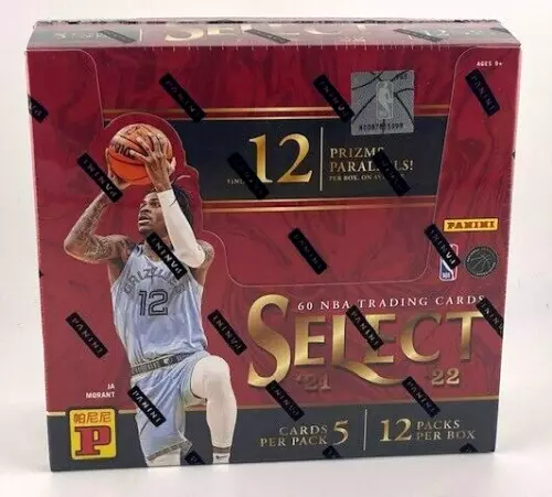 2021-22 PANINI SELECT BASKETBALL ASIA TMALL FACTORY SEALED BOX RC JERSEY AUTO A