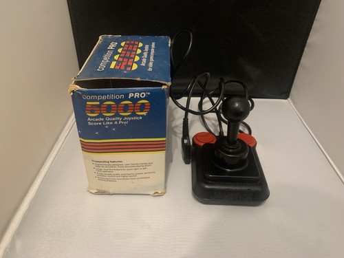 🕹️ Competition Pro 5000 Blattfeder / OVP , AMIGA, Commodore, Atari tested 🕹️ - Afbeelding 5 van 9