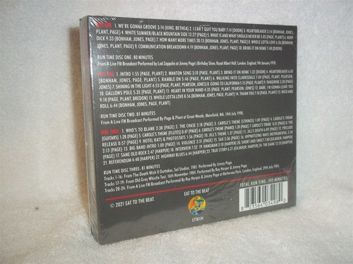 Jimmy Page Transmission Impossible (CD, 2020, 3-Disc) classic rock led zeppelin - Picture 3 of 3