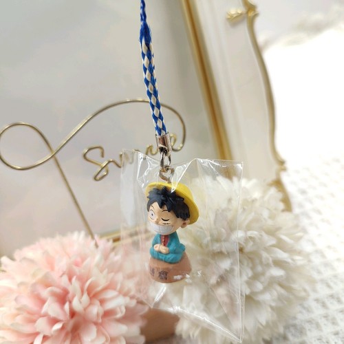 One Piece Monkey D Luffy Figure Charm Strap keychain Great Buddha in Kamakur2011 - Picture 6 of 11