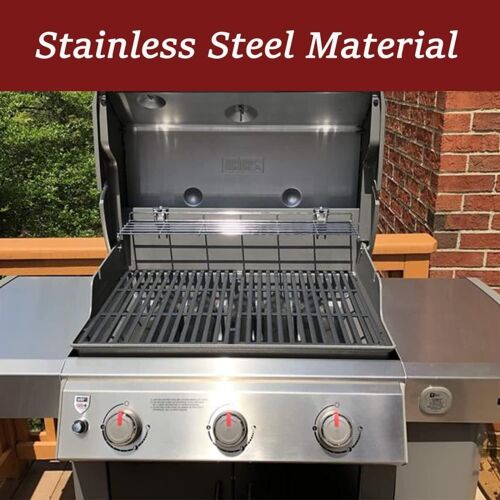 Parrilla de 65,4 cm de acero inoxidable para Weber Genesis II E/S/CE-310,315 330 335 - Imagen 3 de 7
