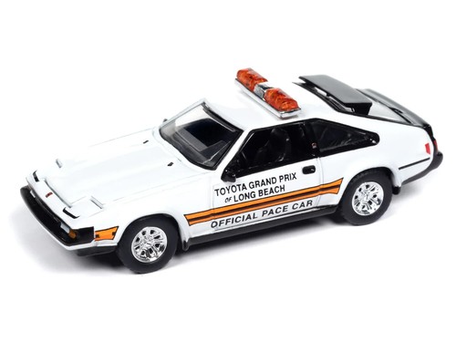 Auto World 1983 Toyota Celica Supra White Pace Car Long Beach 1:64 Die-cast - Picture 2 of 3