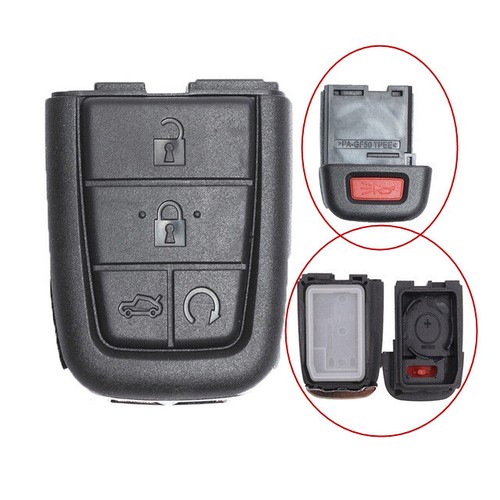 Para Pontiac G8 2008 2009 5 Botones Repuesto Mando a Distancia Llavero Inteligente Estuche Carcasa - Imagen 2 de 5