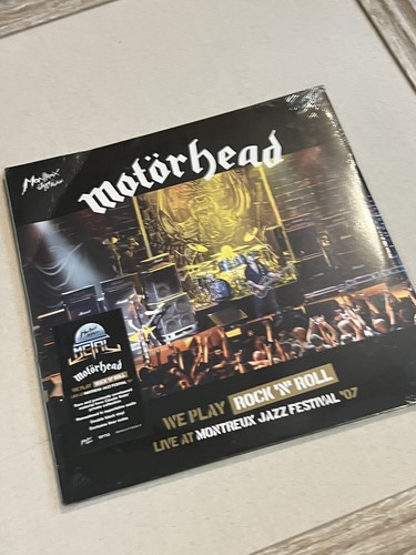 Motorhead Live At Montreux Jazz Festival '07 NEW Sealed LP Slight Bend On Cover - Bild 2 von 10
