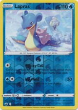 Reverse Holo Lapras 029/198 Chilling Reign Common Pokemon TCG
