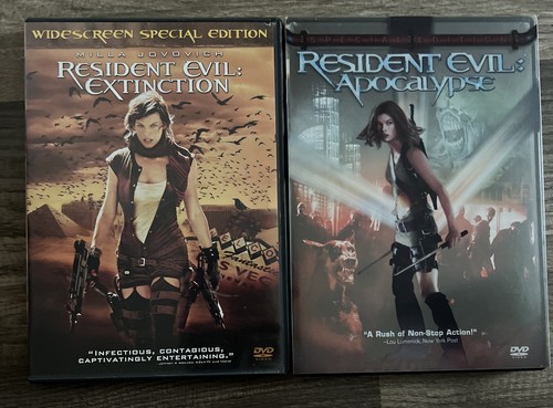 Resident Evil: Extinction   Resident Evil: Apocalypse DVD Combo - Picture 1 of 2