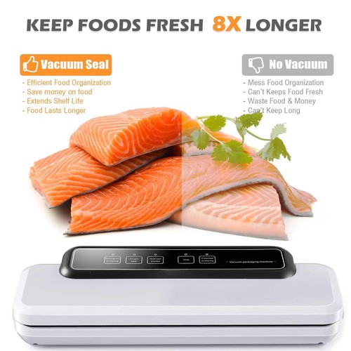 Commercial Vacuum Sealer Machine Seal Meal Food Saver System Tool With Free Bags - Picture 17 of 20
