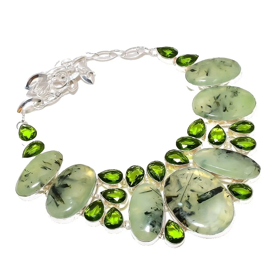 Collares y colgantes De Moda Cadena PREHNITA