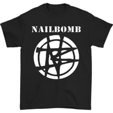 Nailbomb band logo black T-shirt short sleeve All sizes S-5Xl XX30