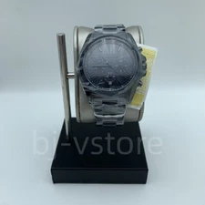 New Michael Kors MK6248 Bradshaw Navy Blue Dial Stainless Steel Band Men's Watch