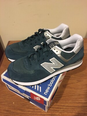 New Balance ML574SG Teal Size 8.5 New 