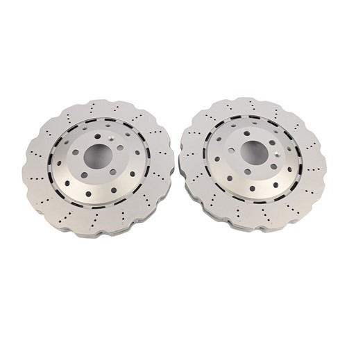 2Pcs 8T0615301 Front Brake Disc Rotors 365mm Fits Lamborghini Huracan R8 Rs5 - Picture 10 of 12