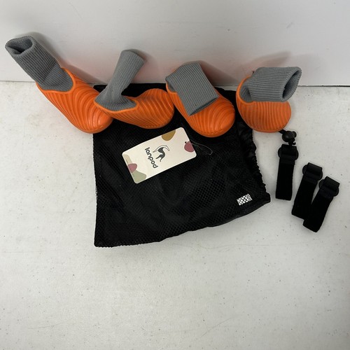 Dog Boots XL Orange Gray – Missing Strap – New Open Box (NOB) - Picture 2 of 7