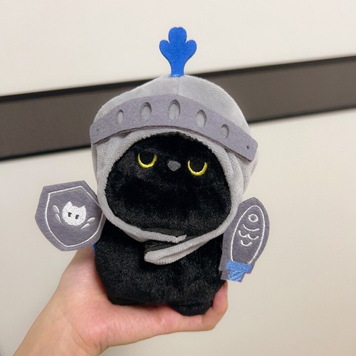 Plush Doll Knight Cat Toy Knight Cat Doll - Picture 2 of 3