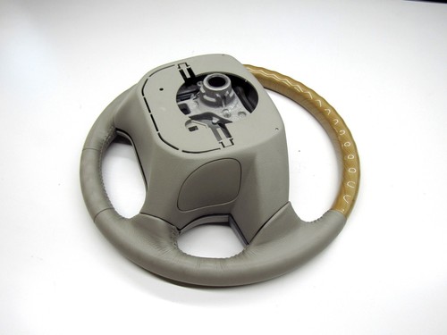 Toyota Estima Genuine Wood Leather Steering Wheel ACR50 GSR50 Previa Tarago JDM - Picture 12 of 13