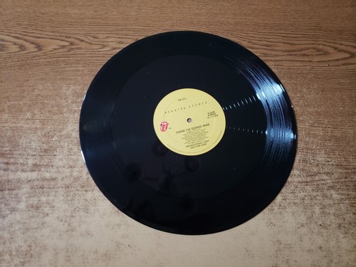 1980s VG PROMO Rolling Stones* – She Was Hot & NEW BLACK ALBUM COVER LP33 - Imagen 3 de 4