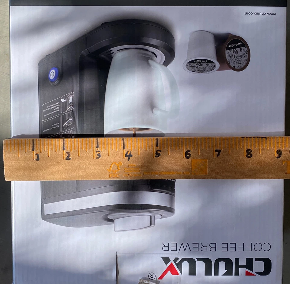 CHULUX Single Serve Coffee Maker Brewer for Single Cup Capsule - Image 2 of 3