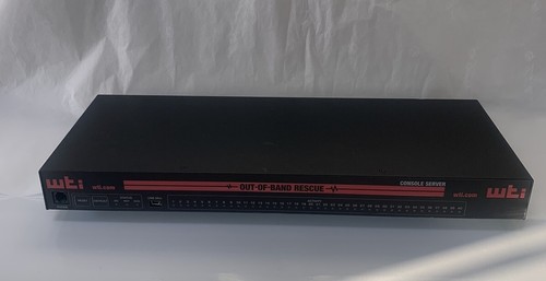 Western Telematic Inc. (WTI) GigE Console Server (24) Dual Power supply - Picture 20 of 21