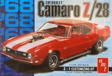 '68 Chevrolet Camaro Z/28 1/25 AMT 2-n- 1 Customizing kit