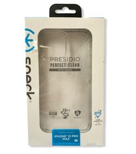 Speck Presidio Perfect Case for iPhone 12 Pro Max - Clear with Grips NEW