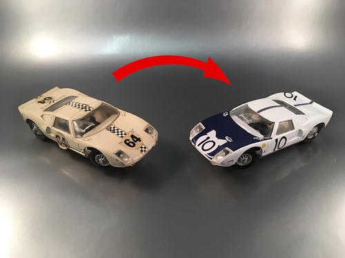 STICKER FÜR FORD GT40 #10 LM64 JOUEF 1/40 (NO DECAL IDEAL SLOT) DCS006 - Bild 4 von 4