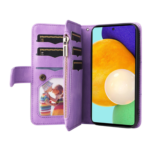 Wallet Case für Samsung Galaxy S25 S24 S23 FE S22 S21 A56 A55 Leder Flip Cover - Bild 60 von 71