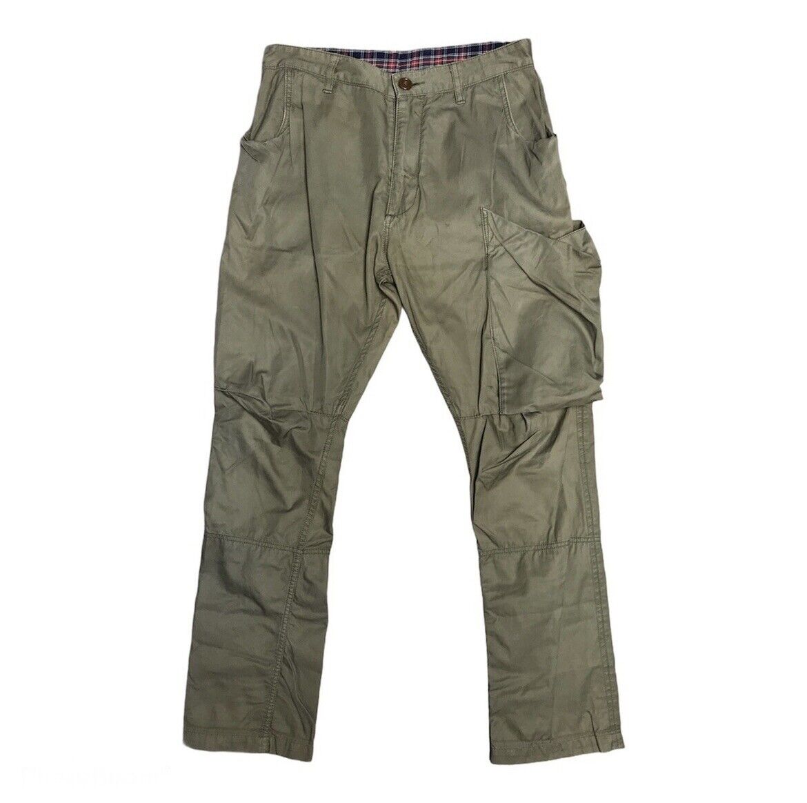 Vivienne Westwood MAN wrinkled cargo pants - Gem