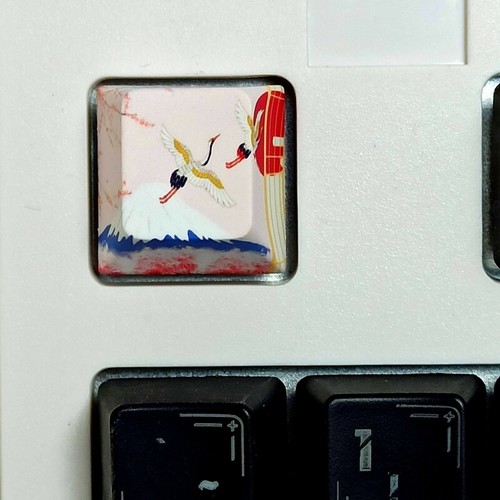 1 Pack PBT Keycap Mount / Crane Cherry R4 for Creative Dip Dye Mechanical Keycap - Picture 5 of 9