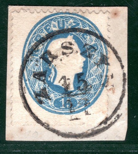 POLAND Austria Postmark *ZARSZYN* CDS 15kr Stamp {samwells-covers}BROWN164 - Picture 4 of 6