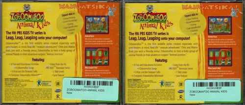 Lot of 2 Zoboomafoo Animal Kids Pc New XP Preschool Creature Adv Buy More Save - Picture 2 of 2