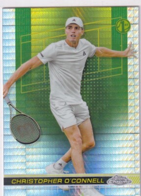 Topps Chrome 2024 Tennis No. 150 Christopher O'Connell Hyper Refractor