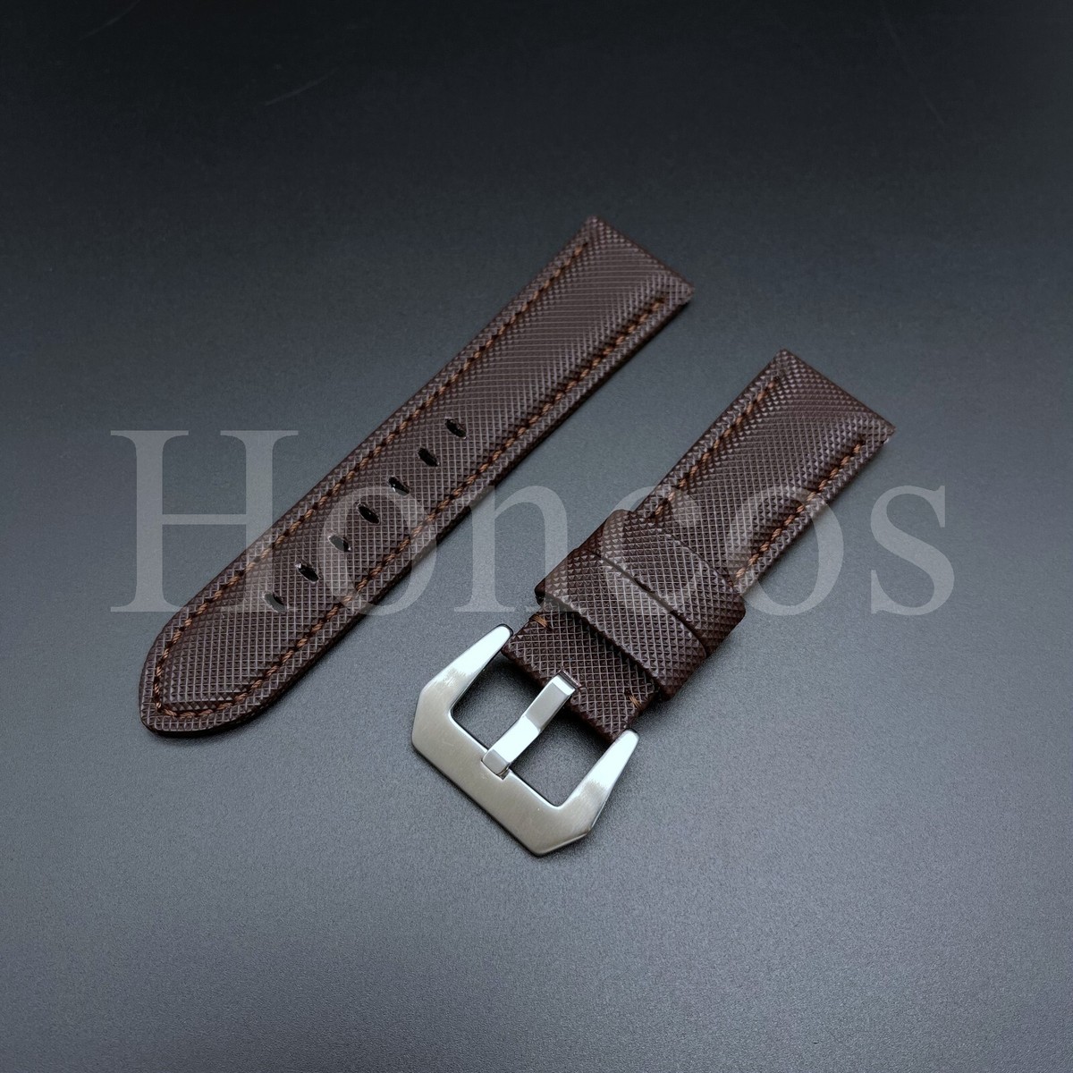20 22 24 26 MM Nylon Leather Watch Band Strap Fits for