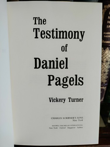 Testimony of Daniel Pagels_Vickery Turner_HCDJ_1st Edition / Printing_ Like New - Picture 8 of 12