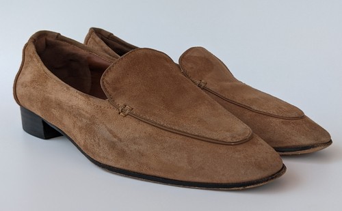The Row Adam Womens Brown Suede Leather Loafers Size 39 EU | 9 US - Picture 3 of 14