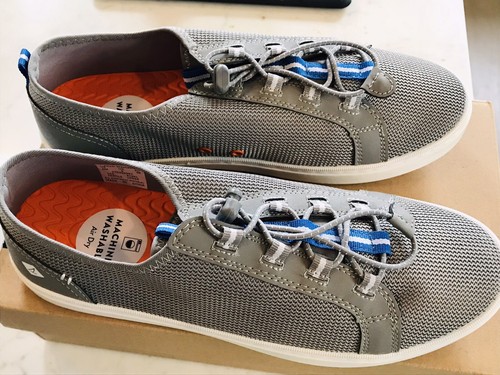 Sperry Boys' Abyss Grey Washable Top-Sider Sneakers Size6M / Buy 2 get 10% off! - Picture 2 of 5