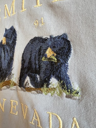 Brandy Melville Hoodie Onesize Yosemite Sierra Nevada Bears Oversized Sweatshirt - Bild 8 von 8