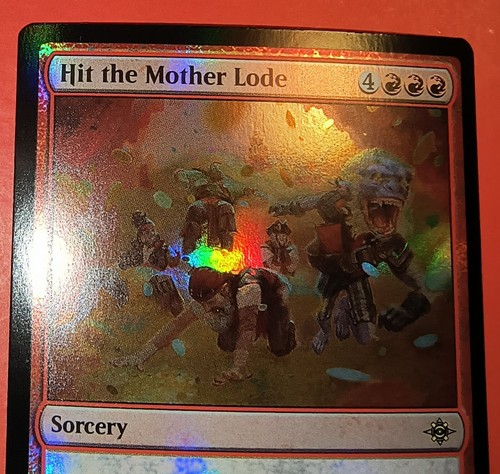MTG, MAGIC: HIT THE MOTHER LODE *PROMO* NM, Lost Caverns of Ixalan, Rare, FOIL - Picture 3 of 4
