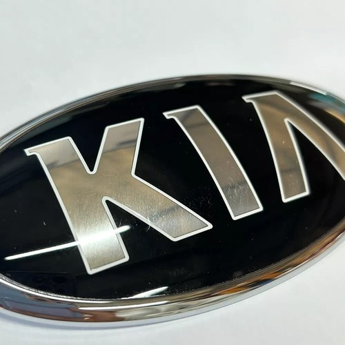 Genuine Front Hood Rear Trunk KIA Logo Emblem 2p (Fits: 2011 2015 Kia Optima K5) - Picture 3 of 6